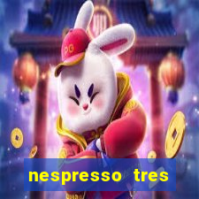 nespresso tres luzes piscando